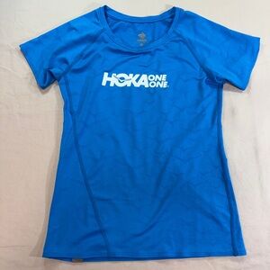 Hoka One One x Rabbit Blue Running Top T-Shirt XS